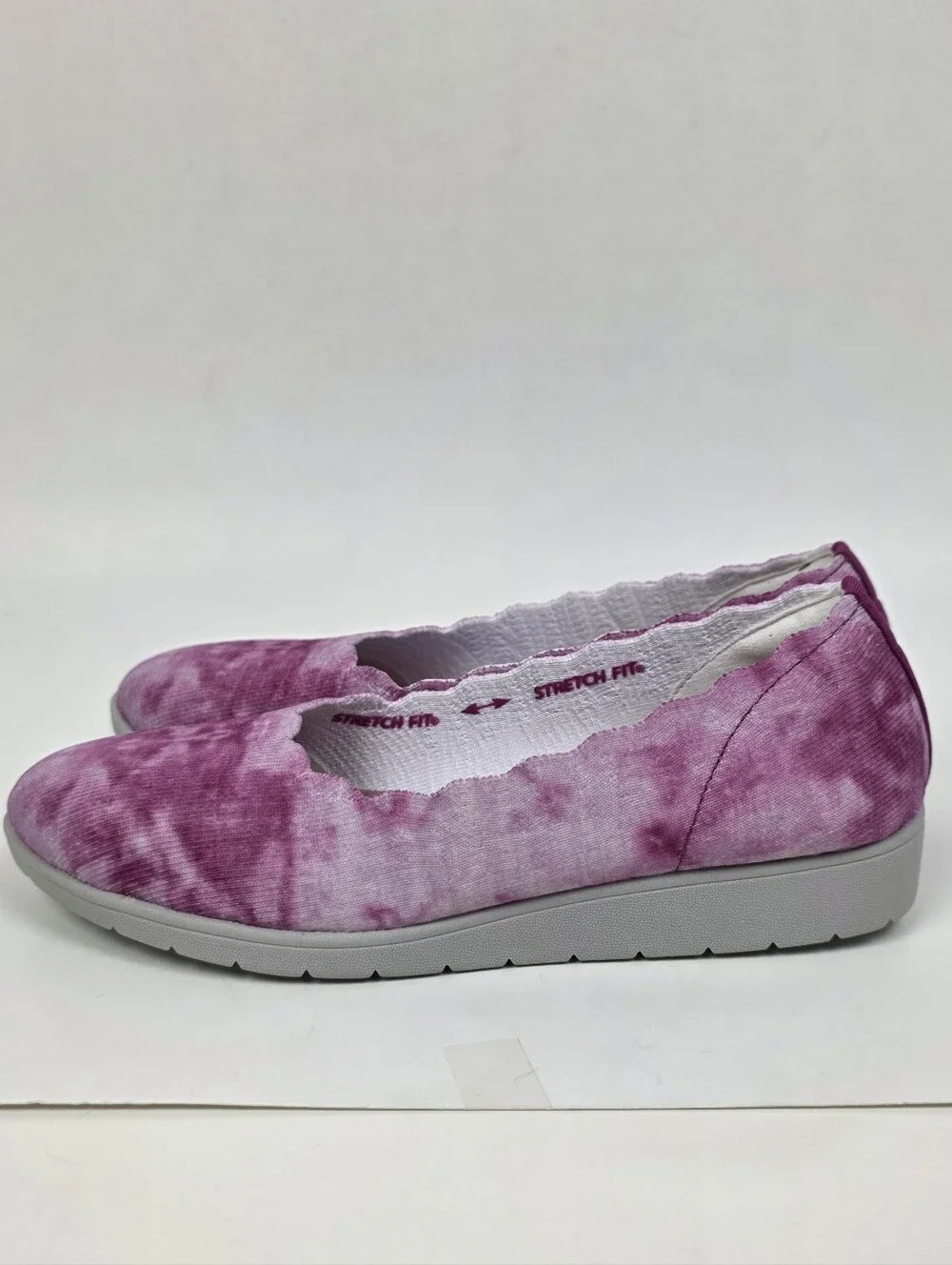 Skechers Cleo FLEX Wedge Tie Dye Pink NEW - 8.5 - Picture 7 of 12